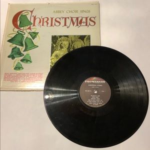Vintage Abbey Choir Sings Christmas Record